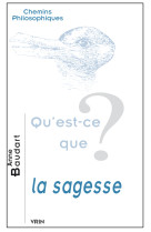 Qu'est-ce que la sagesse?