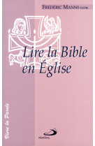 Lire la bible en eglise