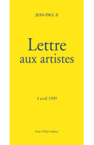 Lettre aux artistes