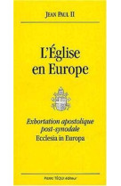 L'eglise en europe