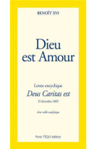 Dieu est amour - deus caritas est