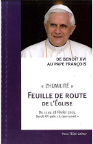 L'humilité  -  feuille de route pour l'église