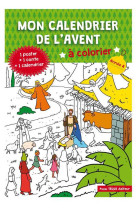 Mon calendrier de l’avent à colorier - année a