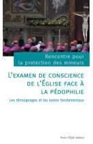 L'examen de conscience de l'église face à la pédophilie