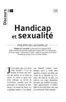 Discours n°7 - handicap et sexualité