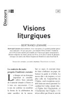 Discours n°12 - visions liturgiques  