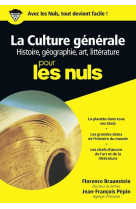 Culture générale poche pour les nuls tome 1