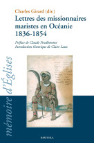 Lettres des missionnaires maristes en océanie - 1836-1854