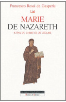 Marie de nazareth icone d'israel et de l'eglise