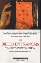 Bible, traduction et tradition en francais