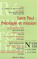 Resurrection 129-130 - st paul: theologie et missions