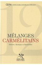 Melanges carmelitains 12