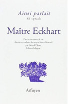 Ainsi parlait maître eckhart