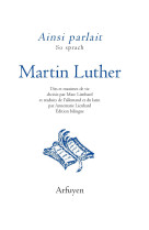 Ainsi parlait martin luther