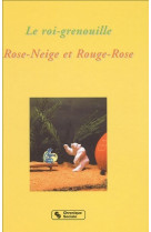 Roi grenouille - rose-neige et rouge-rose