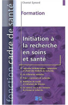 Initiation a la recherches en soins et sante