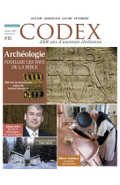 Codex 10 l'archéologie biblique