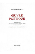 Oeuvre poétique