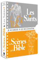 Coffret 2 vol. : les saints et les scènes de la bible