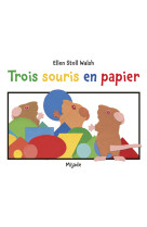 Trois souris en papier