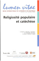 Religiosité populaire et catéchèse