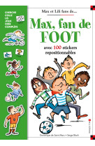 Livre stickers max fan de foot