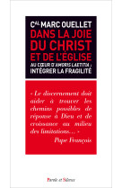 Dans la joie du christ et de l'église