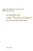 Actualité de saint thomas d'aquin