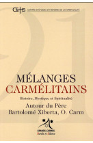 Melanges carmelitains 21