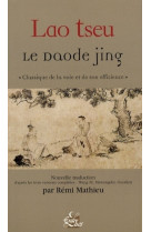 Le daode jing - "classique de la voie et de son efficience"