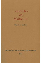 Les fables de maître lie