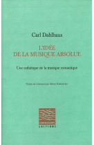 L' idée de la musique absolue