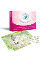 Jacinthe, pastourelle de marie - puzzle 64 pièces + feuille modèle