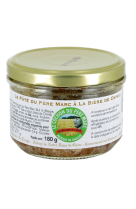 Pate du pere marc a la biere de chimay, conserve verre de 180 g