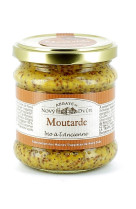 Moutarde a l'ancienne bio - pot de  210 g