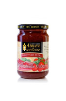 Confiture extra rhubarbe fraises (370 g)