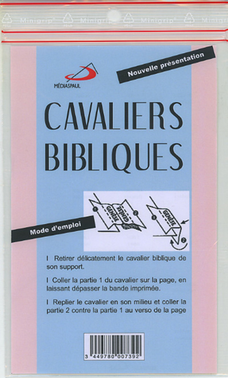 CAVALIERS BIBLIQUES CAB - Collectif  - MEDIASPAUL