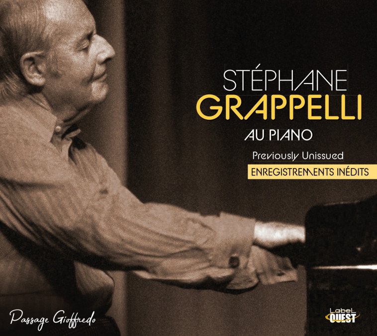 Stéphane Grappelli au piano - Grappelli Stéphane - LABEL OUEST