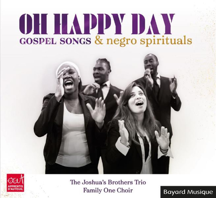 OH HAPPY DAY (CD) GOSPEL SONGS & NEGRO SPIRITUALS - XXX - NC