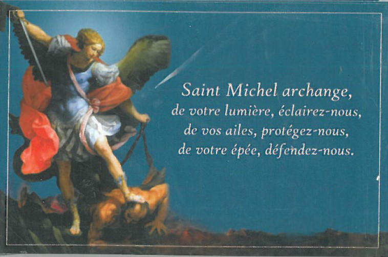 Carte saint Michel archange (par lot de 20) - Collectif  - EPHESE