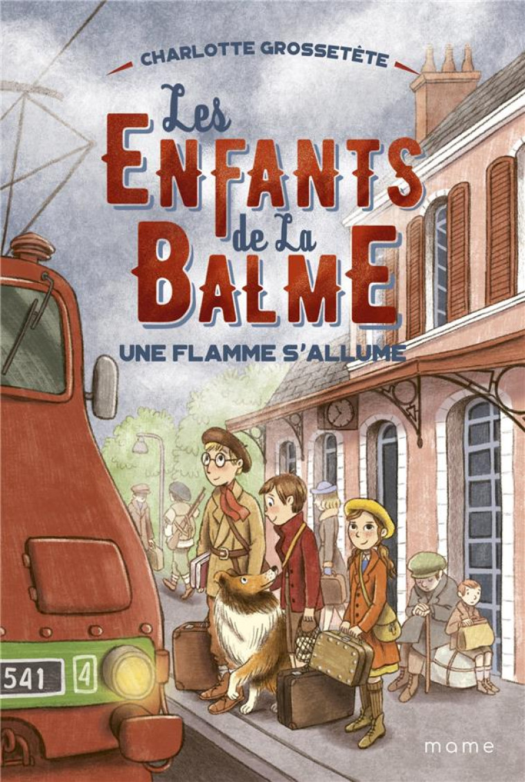 UNE FLAMME S-ALLUME (2) LES ENFANTS DE AL BALME - GROSSETETE C - MAME