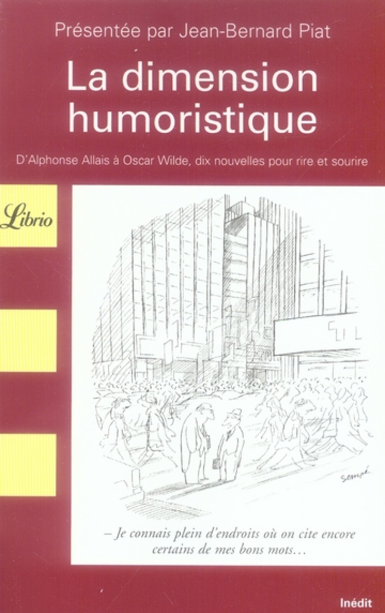 LA DIMENSION HUMORISTIQUE D- ALLAIS A O-WILDE - PIAT JB - J'AI LU