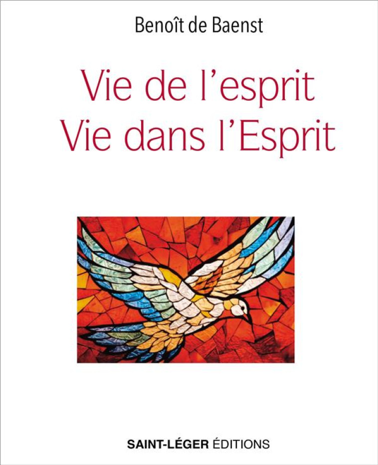 VIE DE L-ESPRIT, VIE DANS L-ESPRIT - DE BAENST BENOIT - SAINT LEGER