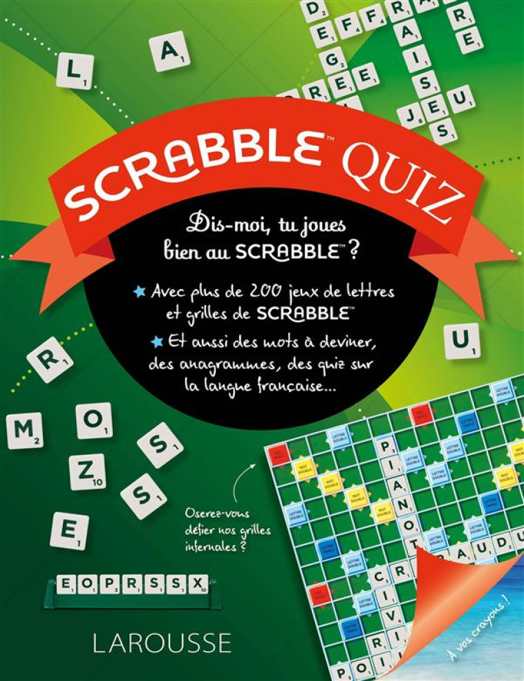 SCRABBLE QUIZ - COLLECTIF - Larousse