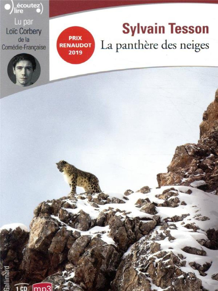 LA PANTHERE DES NEIGES - AUDIO - TESSON SYLVAIN - GALLIMARD