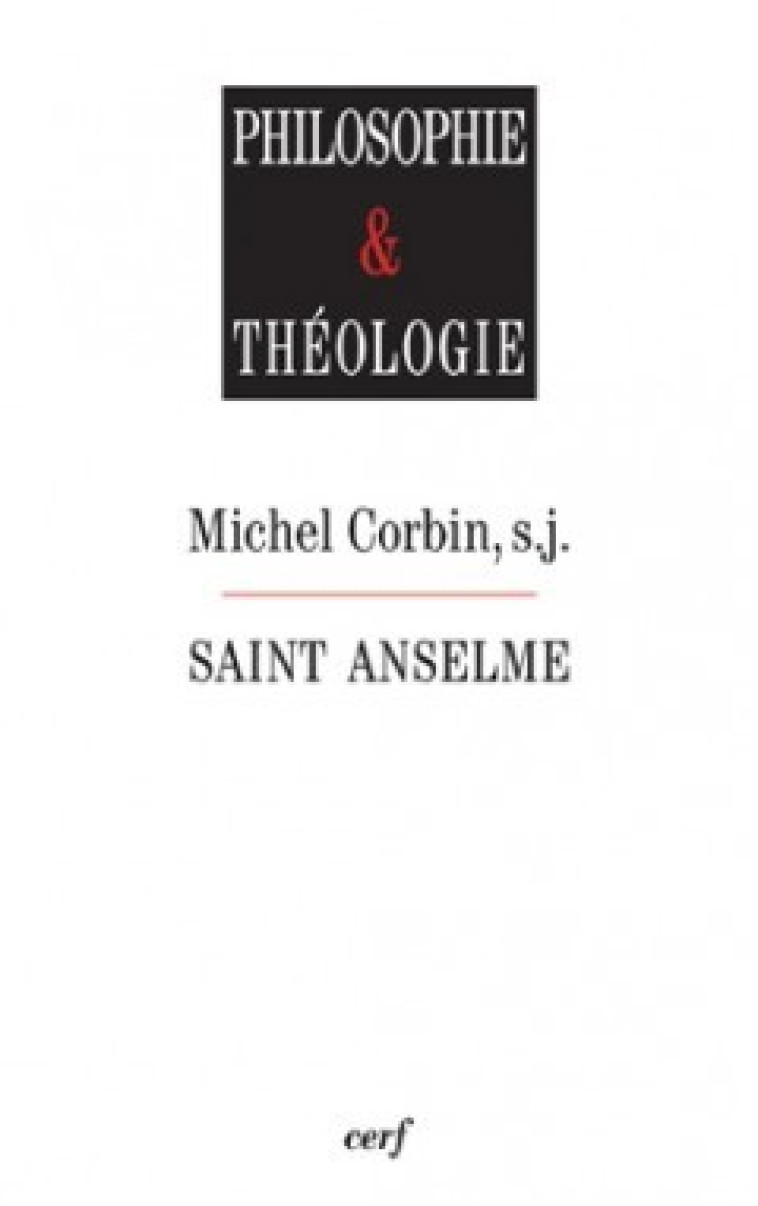 SAINT ANSELME - Corbin Michel, CORBIN MICHEL  - CERF