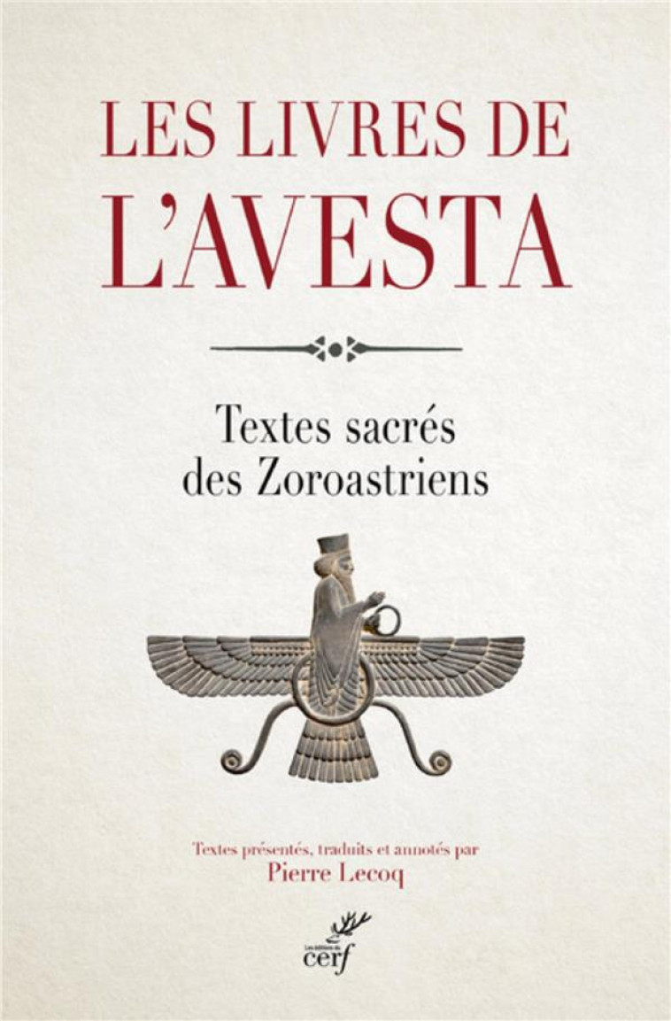 LES LIVRES DE L-AVESTA - LECOQ PIERRE - Cerf