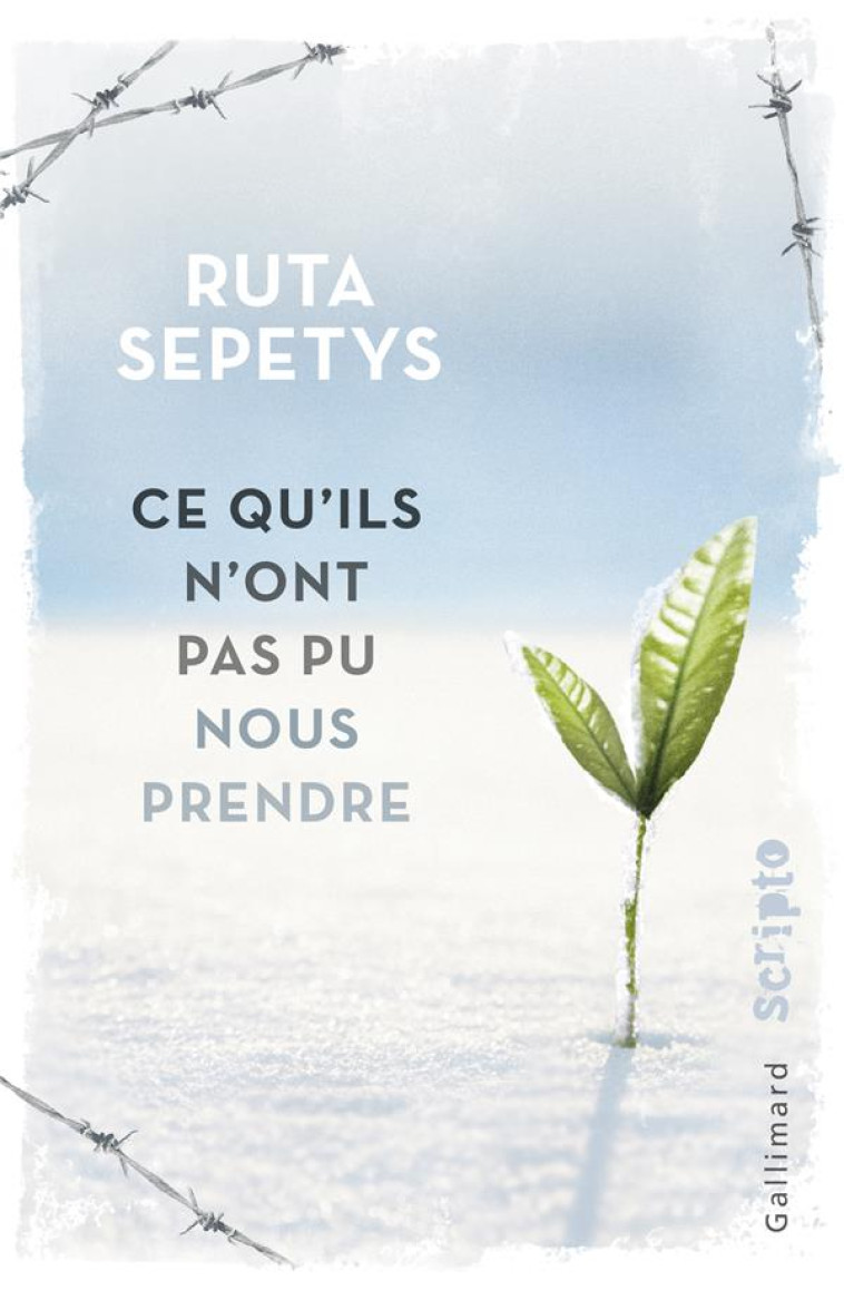 CE QU-ILS N-ONT PAS PU NOUS PRENDRE - SEPETYS - GALLIMARD