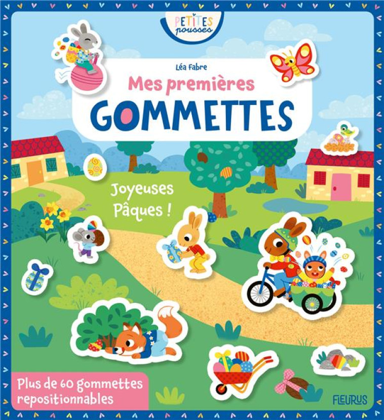 MES PREMIERES GOMMETTES - JOYEUSES PAQUES ! - FABRE LEA - NC