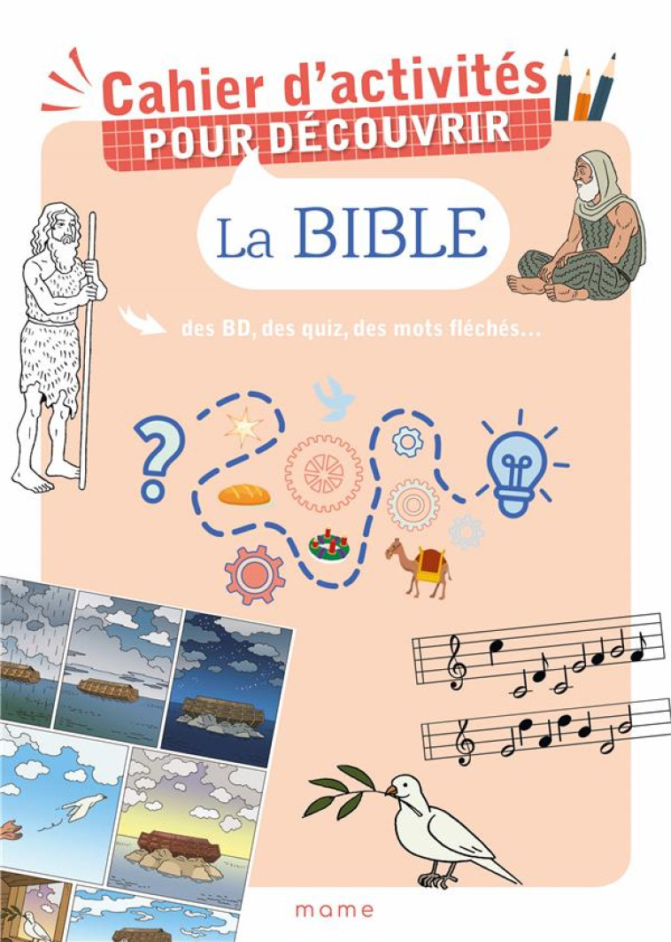 CAHIER D-ACTIVITES POUR DECOUVRIR LA BIBLE - WALCKENAER - MAME